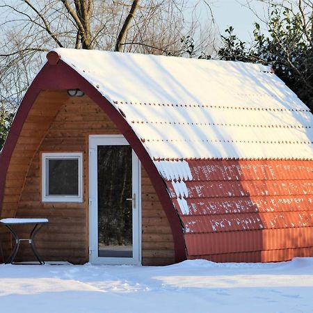 Luxe Eco Pod Op Camping De Stal Drijber Exterior foto